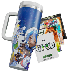 Metal Waifu Tumbler: Astro