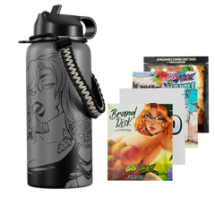 Waifu Jugs x PaymoneyWubby: Linework Metal Jug