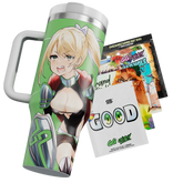 Metal Waifu Tumbler: Knight