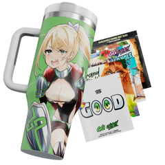 Metal Waifu Tumbler: Knight