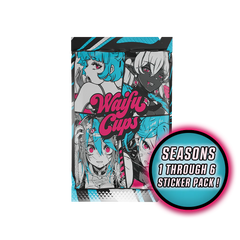 Collectible Waifu Sticker Pack: Seasons 1-6