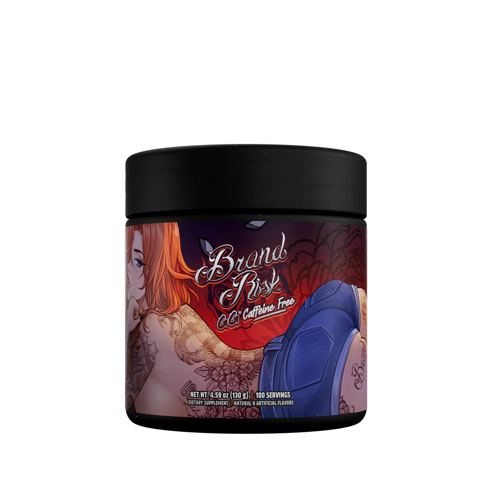 Brand Risk "Inked Edition" by PaymoneyWubby Caffeine Free - 100 Servings