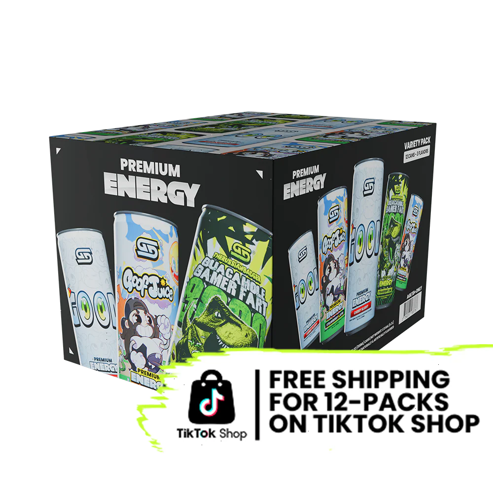 GG® Premium Energy - Variety Pack (12 Cans)