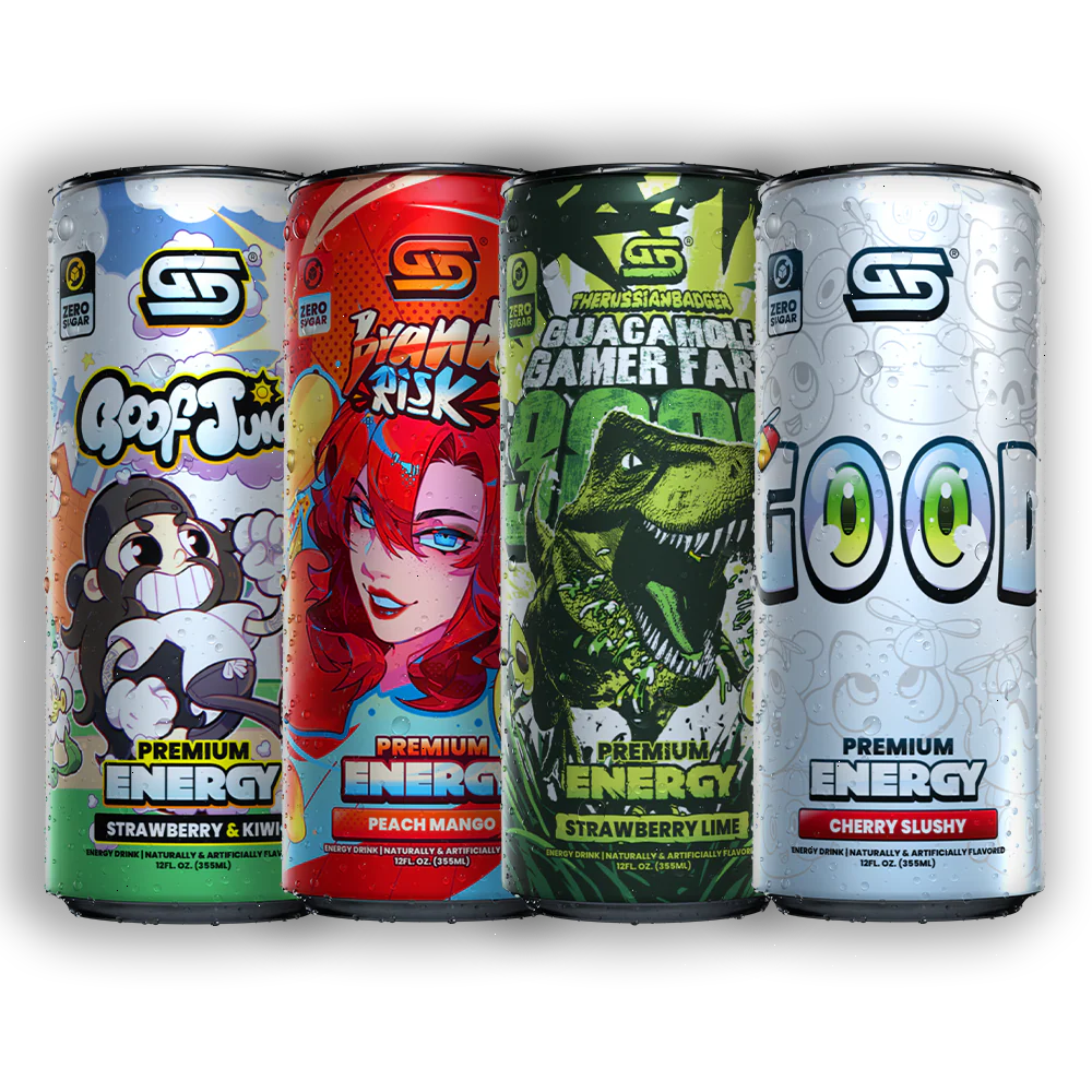 GG® Sugar Free Premium Energy - Single Can Blind Box