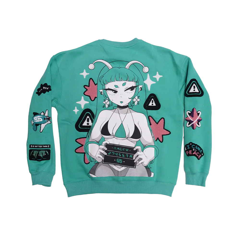 "I Come in Peace" Crewneck