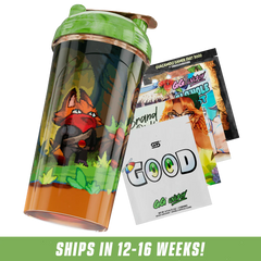 PIXEL CUPS x Emongg: Meowdle Earth