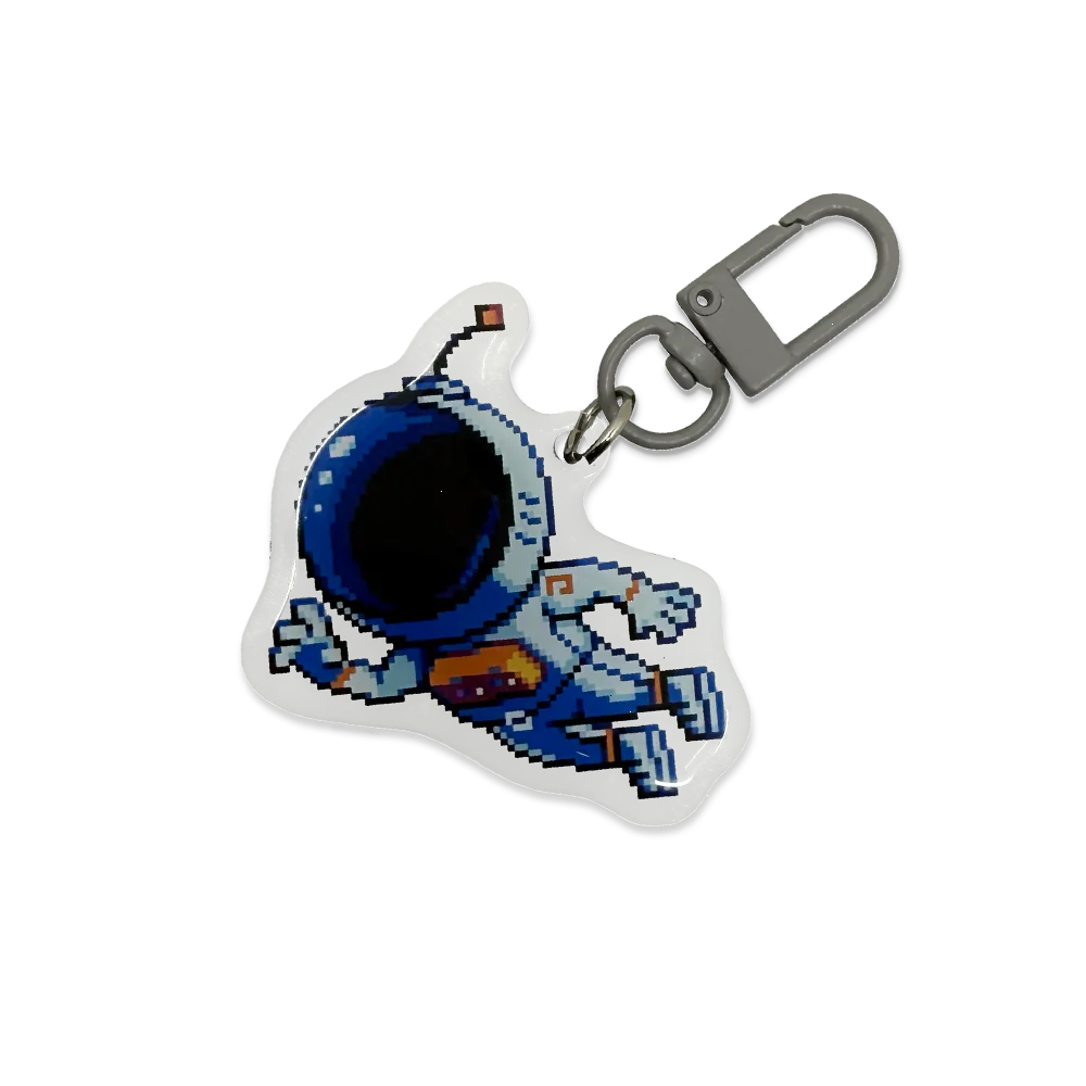 PIXEL CUPS: Astro Lounge Keychain
