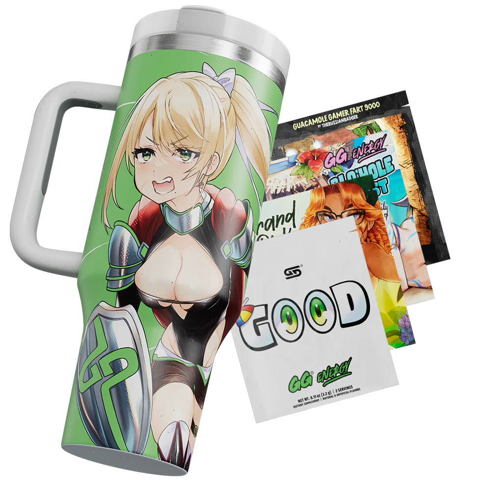 Metal Waifu Tumbler: Knight