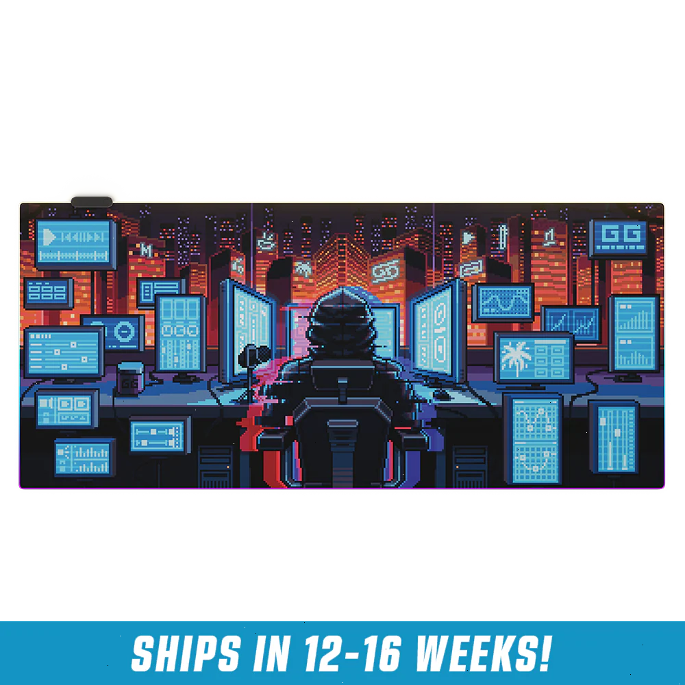 PIXEL CUPS x Max0r RGB Mouse Pad