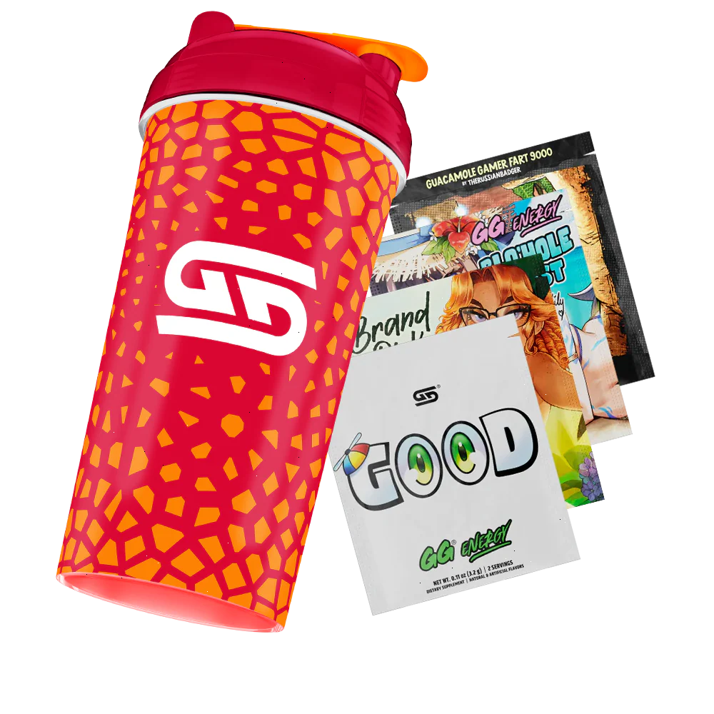 24oz All Over Print Shaker - Fire Breather