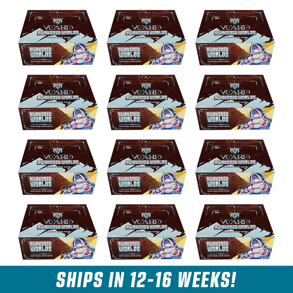 VCard Awakened Worlds: Limited Master Case (12 Booster Boxes)