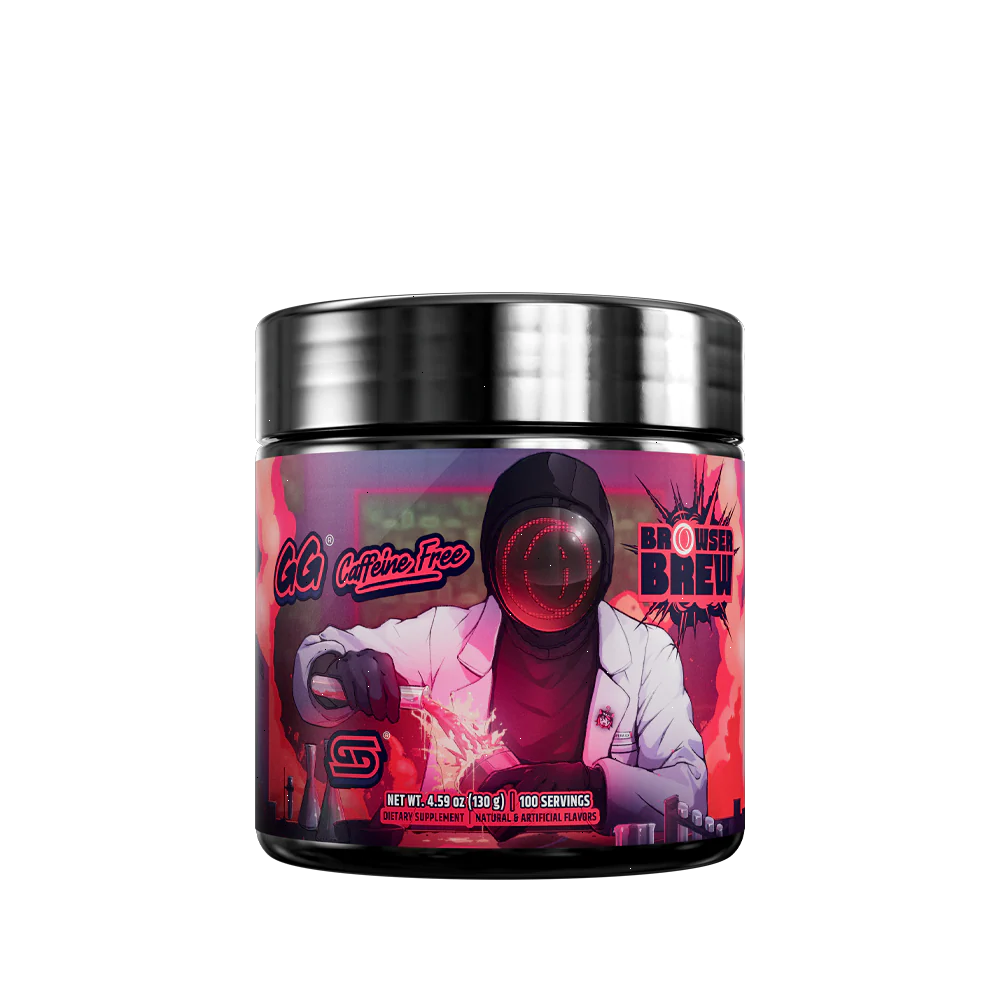 Browser Brew GG by Opera GX Caffeine Free - 100 Servings