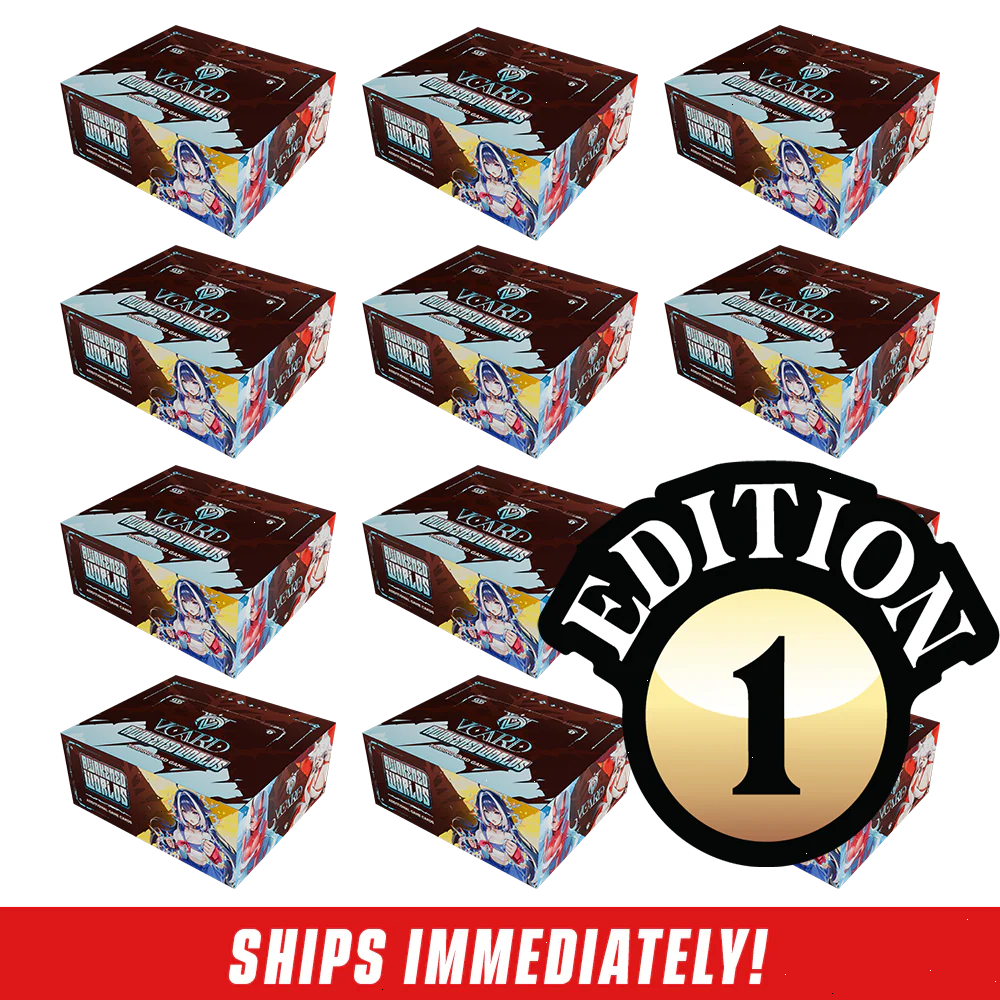 VCard Set 2: Awakened Worlds First Edition Booster Box Master Case (12 Booster Boxes)