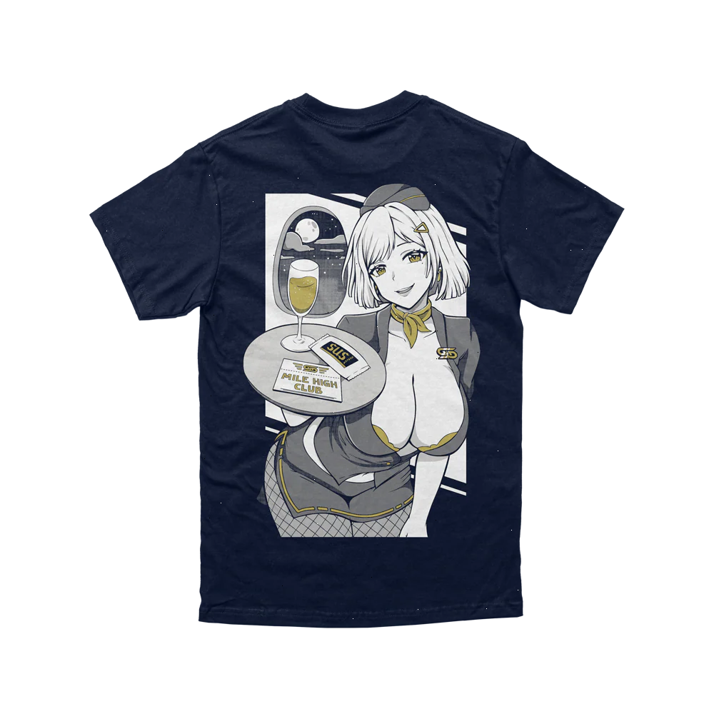 Waifu Shirt: Mile High Club